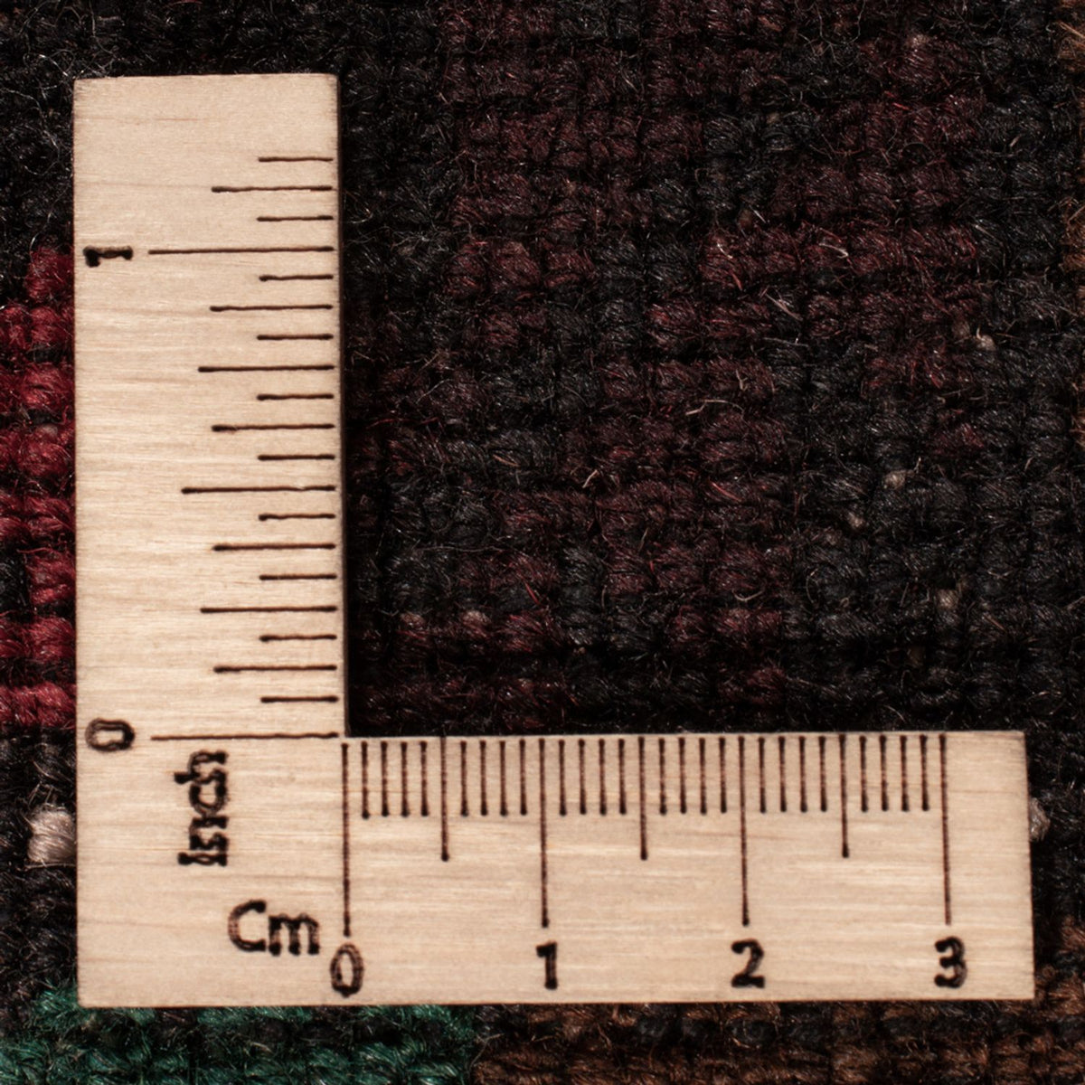 Belutsch Teppich - 198 x 116 cm - dunkelrot