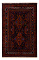 Belutsch Teppich - 123 x 183 cm - dunkelrot