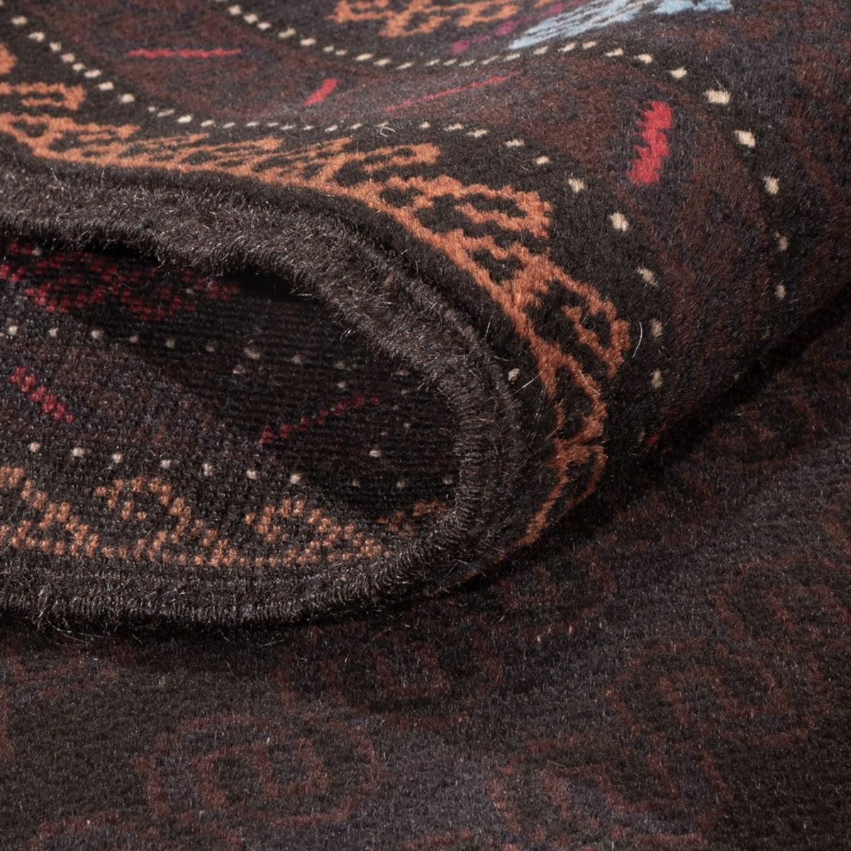 Belutsch Teppich - 195 x 116 cm - dunkelblau