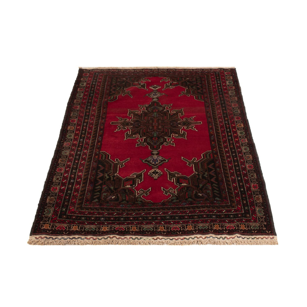 Belutsch Teppich - 215 x 116 cm - rot