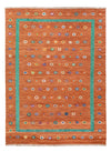 Kelim Maimene Teppich 207x290cm - Rechteckig / Orange / 207 x 290 cm Rechteckig