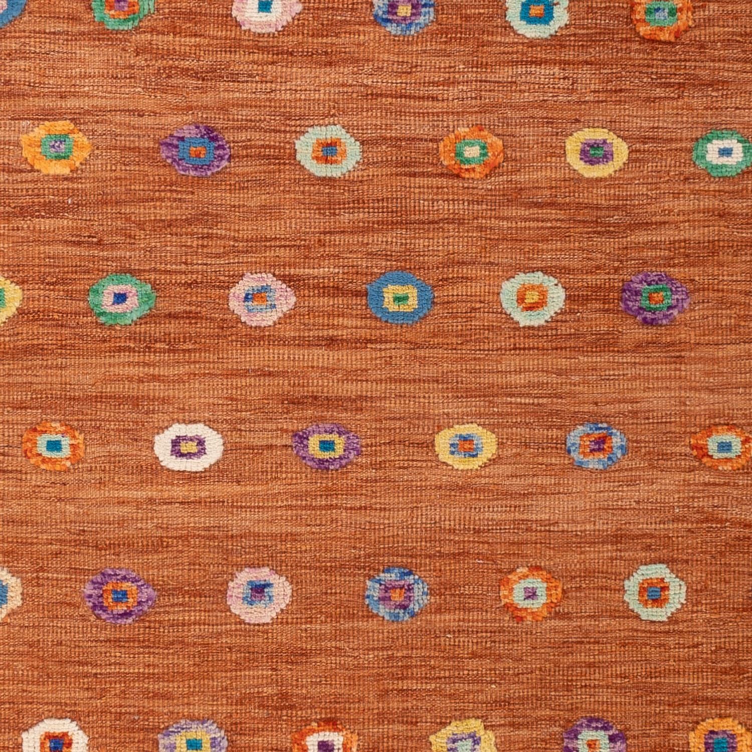 Kelim Teppich - Splash - 290 x 207 cm - orange