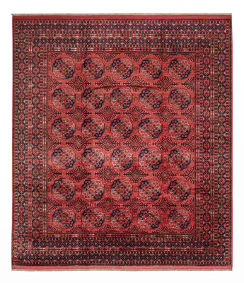 Afghan Teppich - Buchara - 404 x 351 cm - rot