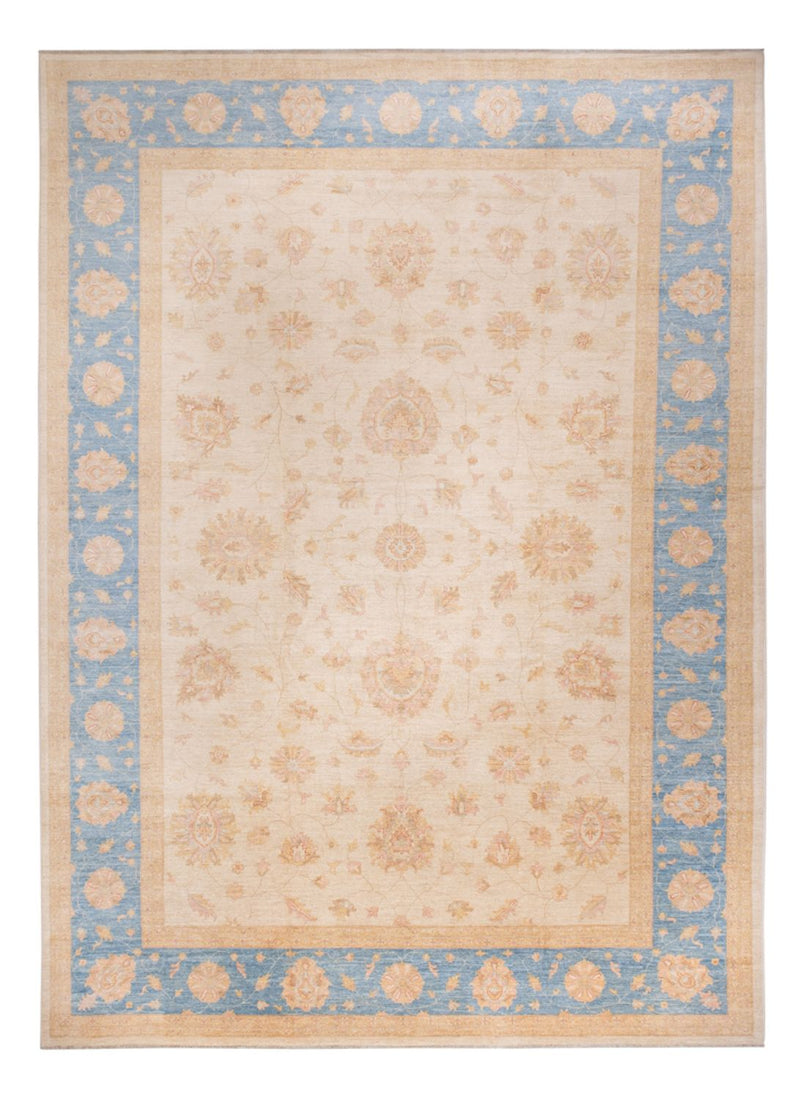 Ziegler Teppich - 490 x 357 cm - beige