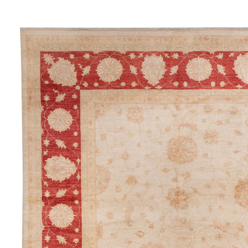 Ziegler Teppich - 498 x 405 cm - beige