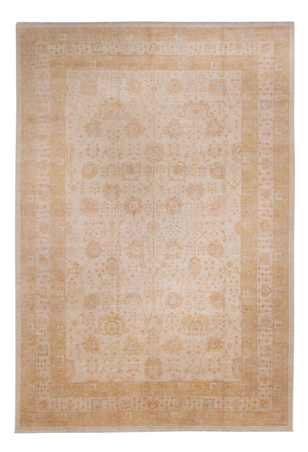 Ziegler Teppich - 437 x 301 cm - beige