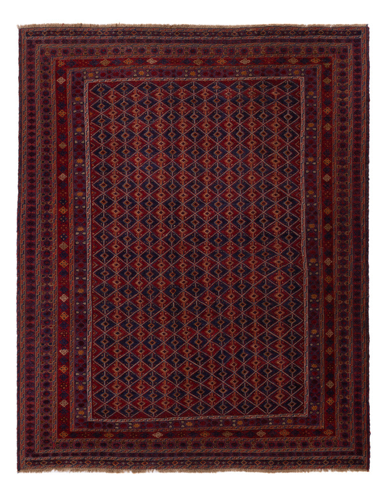 Kelim Teppich - Oriental - 265 x 209 cm - rot