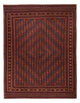 Kelim Afghan Teppich 210x282cm