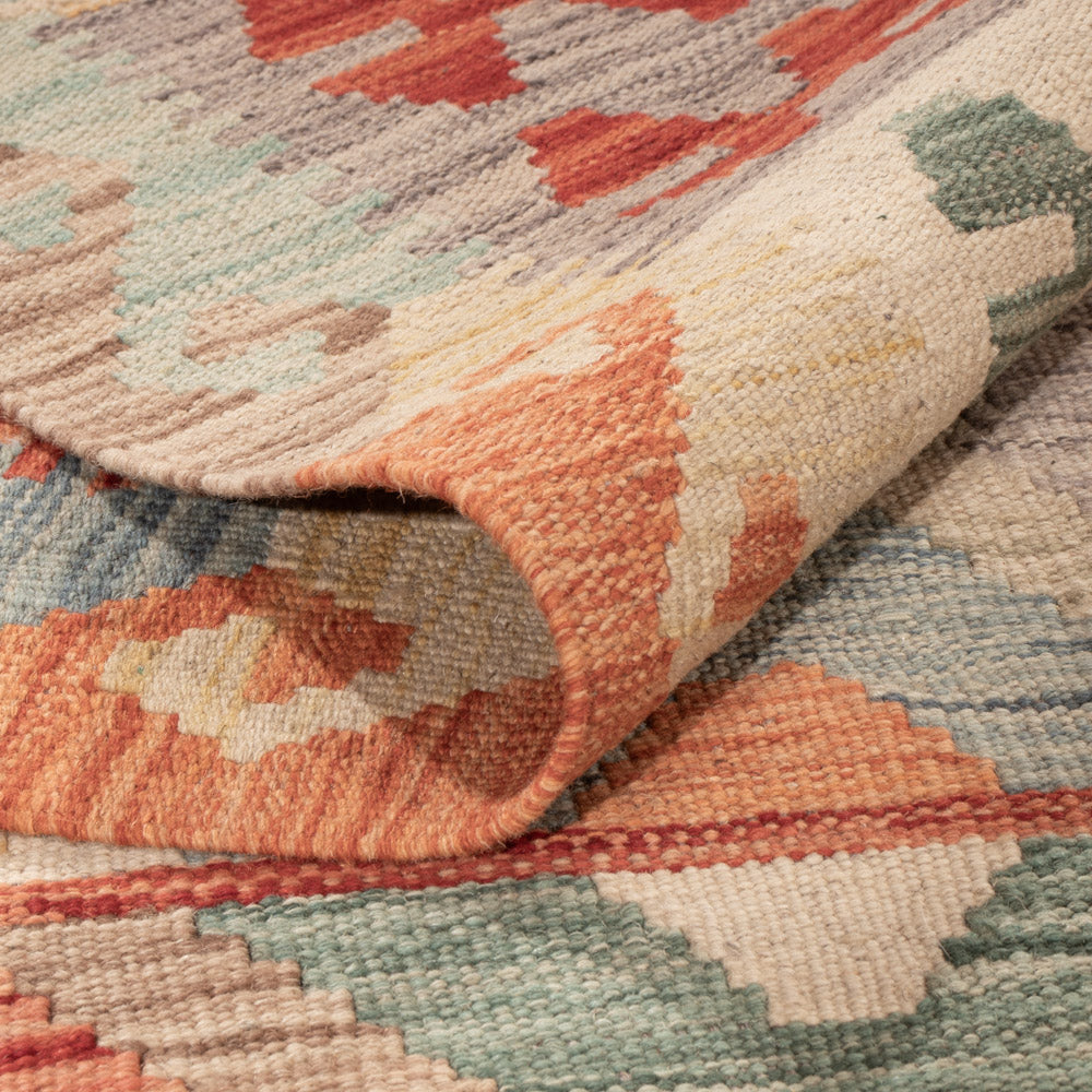 Kelim Teppich - Splash - 237 x 171 cm - bunt