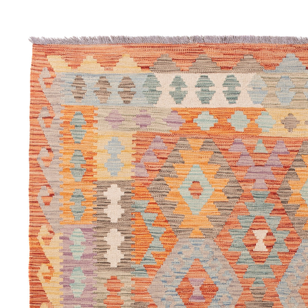 Kelim Teppich - Splash - 251 x 179 cm - bunt