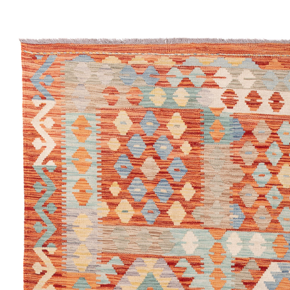 Kelim Teppich - Splash - 297 x 175 cm - bunt