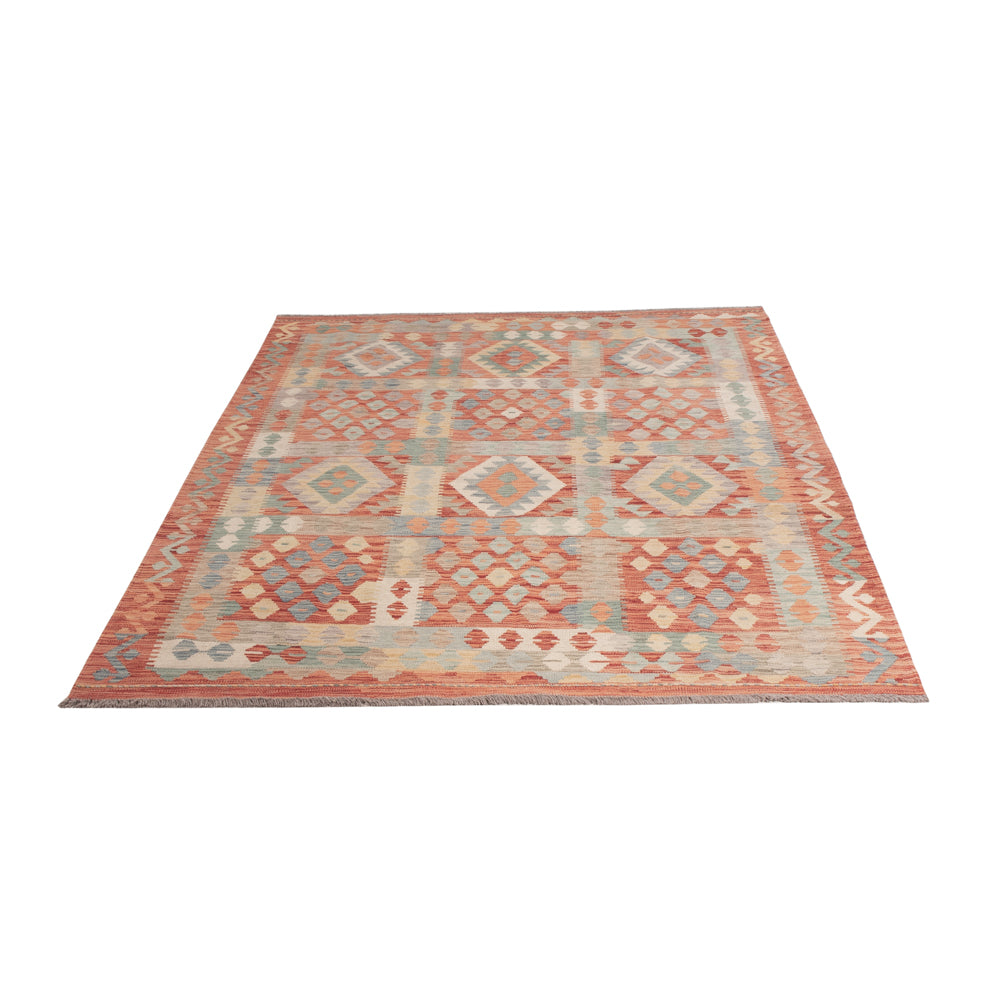 Kelim Teppich - Splash - 297 x 175 cm - bunt