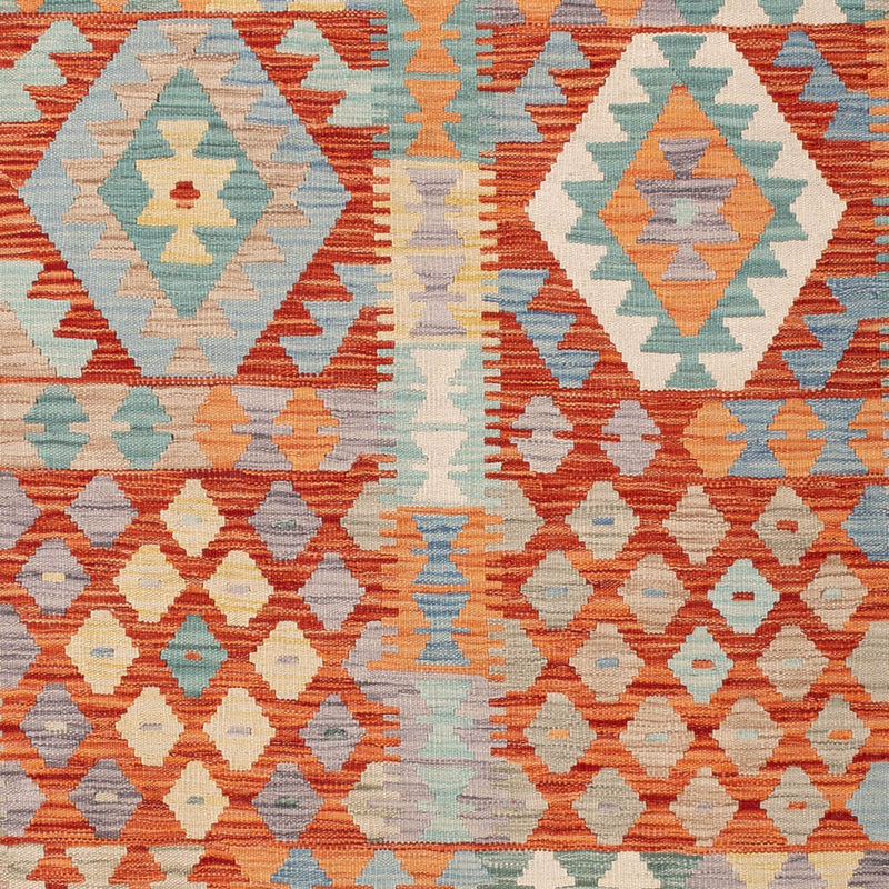 Kelim Teppich - Splash - 249 x 176 cm - bunt