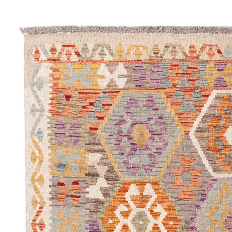 Kelim Teppich - Splash - 200 x 154 cm - bunt