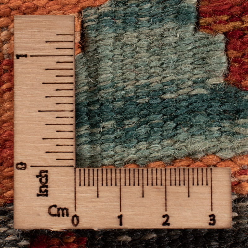 Kelim Teppich - Splash - 141 x 100 cm - bunt