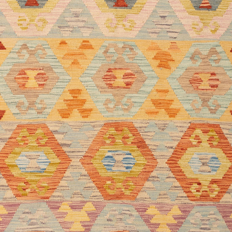 Kelim Teppich - Splash - 246 x 177 cm - bunt