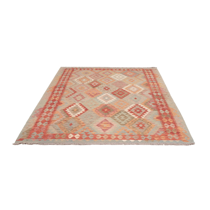 Kelim Teppich - Splash - 249 x 173 cm - bunt