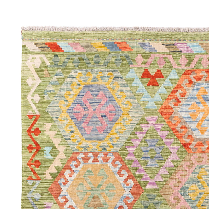 Kelim Teppich - Splash - 249 x 177 cm - bunt