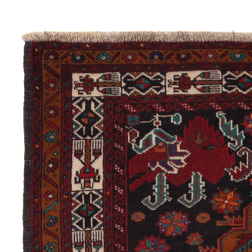 Belutsch Teppich - 140 x 90 cm - mehrfarbig