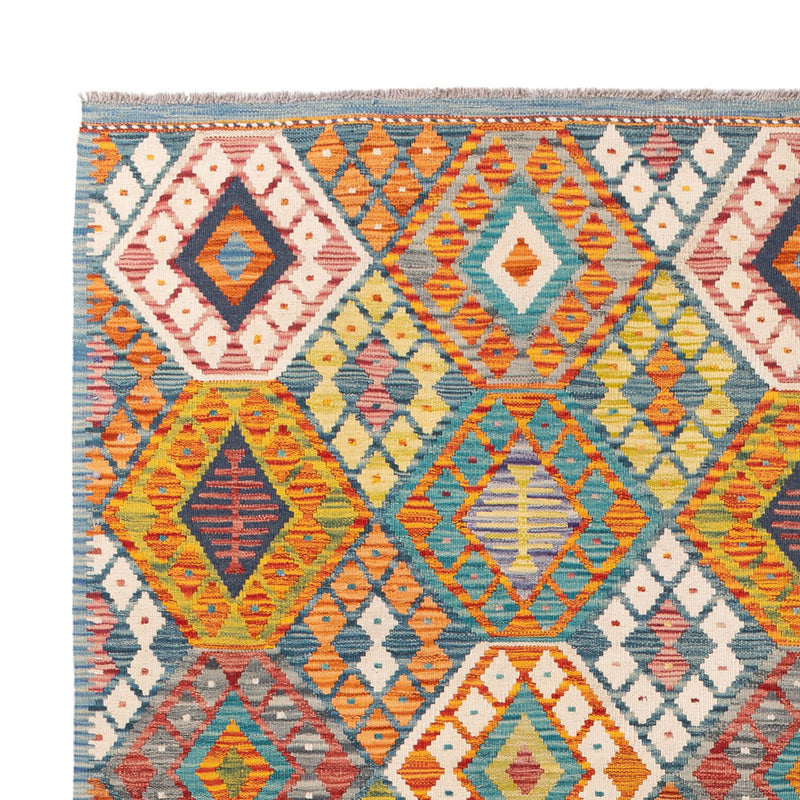 Kelim Teppich - Splash - 236 x 193 cm - bunt