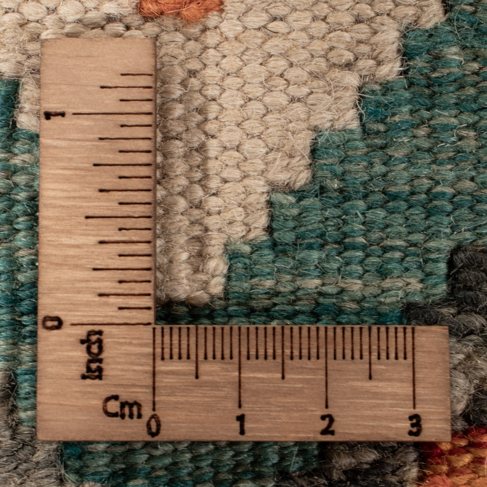 Kelim Teppich - Splash - 236 x 193 cm - bunt