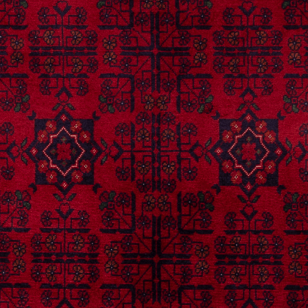 Afghan Teppich - Royal - 146 x 100 cm - rot