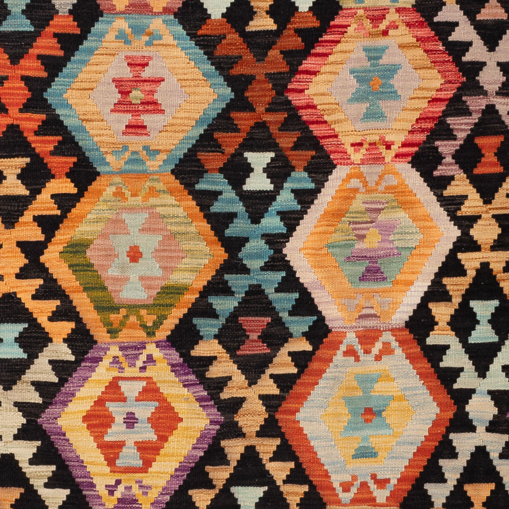 Kelim Teppich - Splash - 244 x 180 cm - bunt