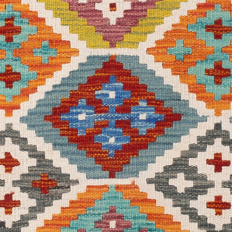 Kelim Teppich - Splash - 150 x 95 cm - bunt