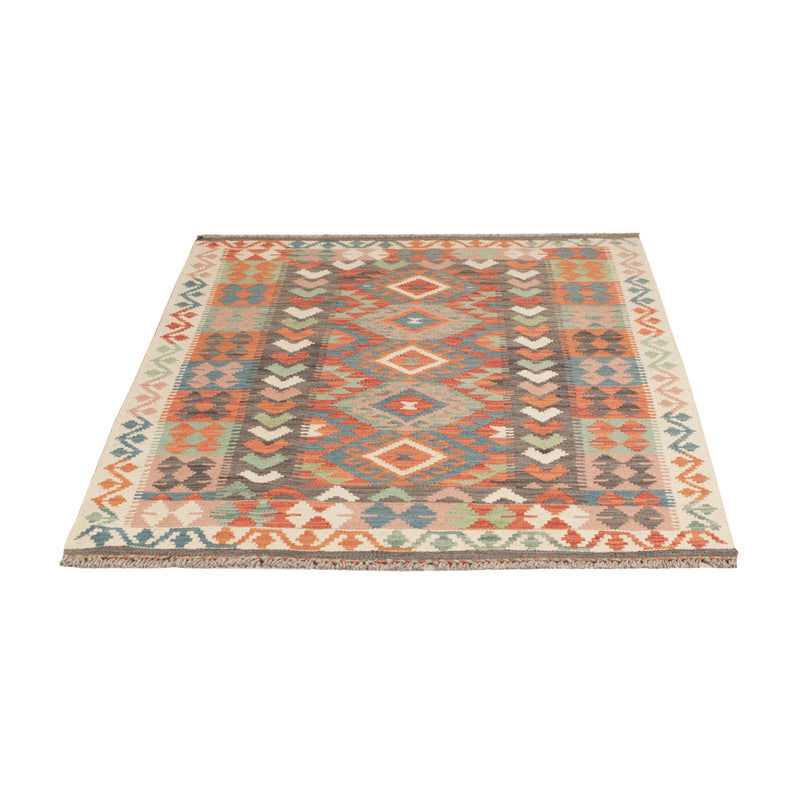 Kelim Teppich - Splash - 150 x 101 cm - bunt