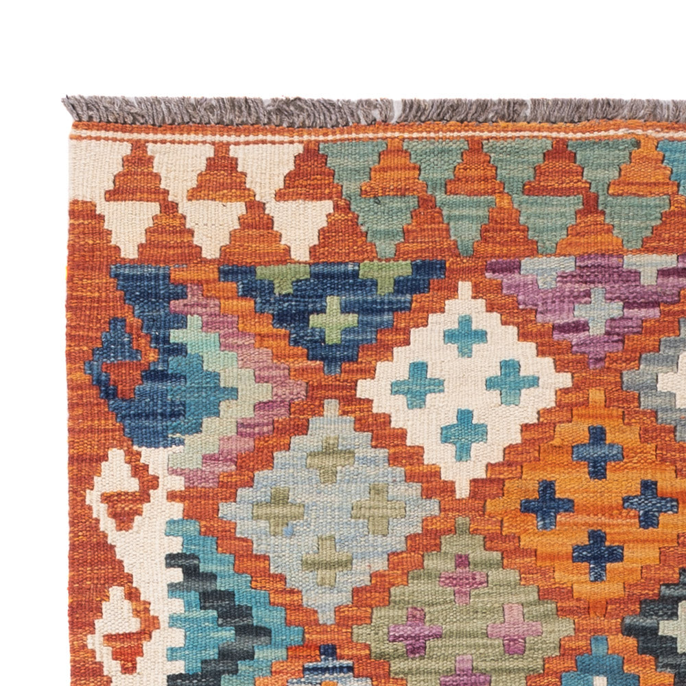 Kelim Teppich - Splash - 160 x 98 cm - bunt