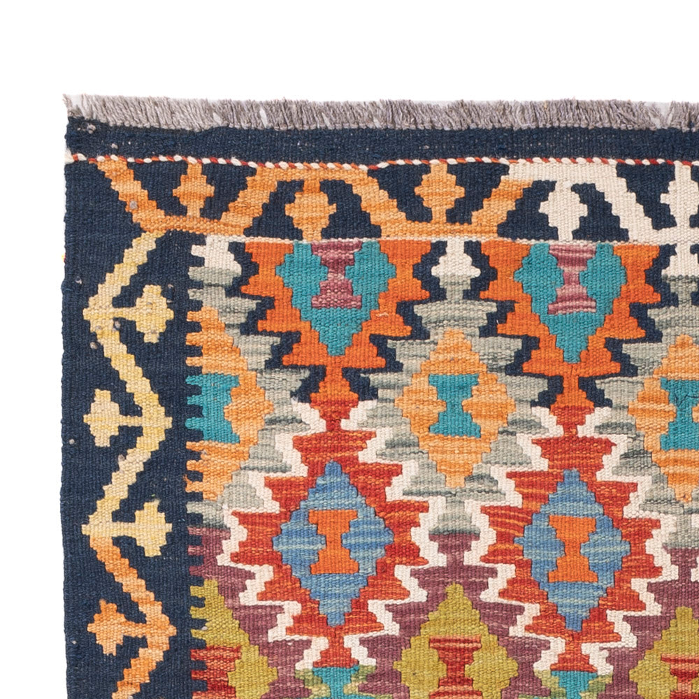 Kelim Teppich - Splash - 149 x 98 cm - bunt