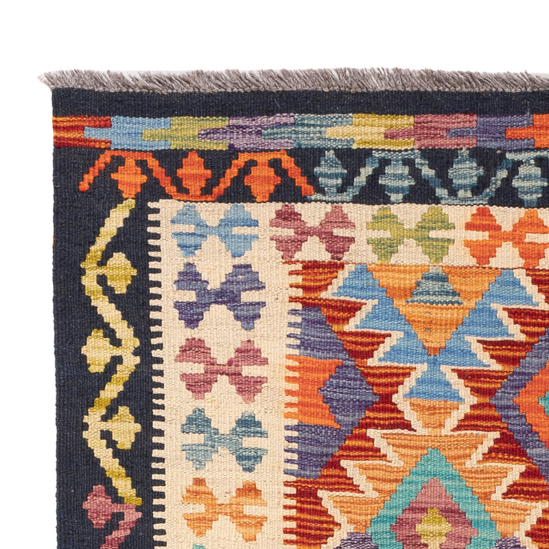 Kelim Teppich - Splash - 150 x 99 cm - bunt