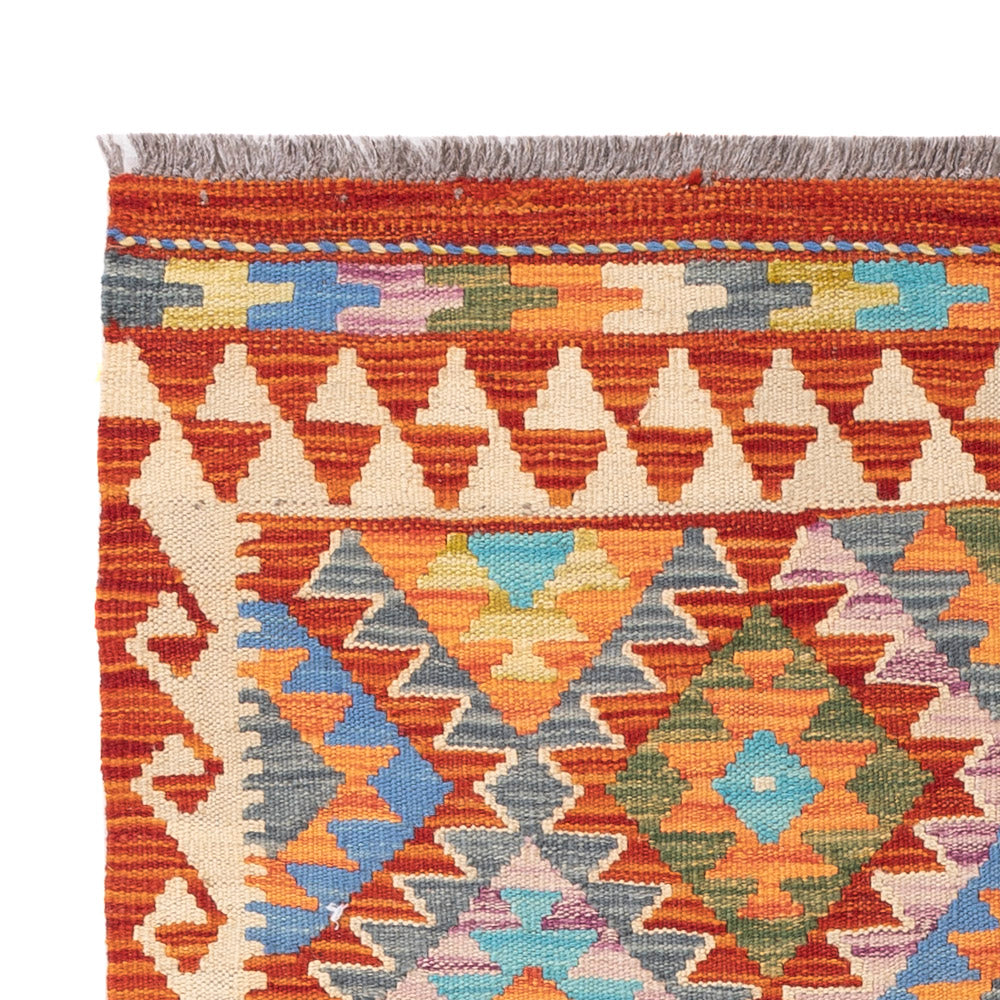 Kelim Teppich - Splash - 153 x 99 cm - bunt