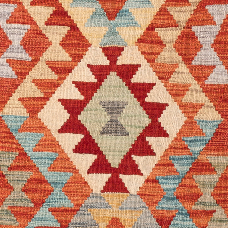 Kelim Teppich - Splash - 150 x 109 cm - bunt