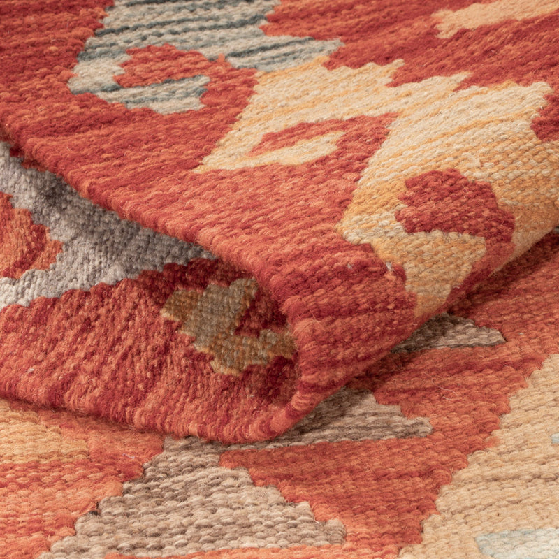 Kelim Teppich - Splash - 150 x 109 cm - bunt