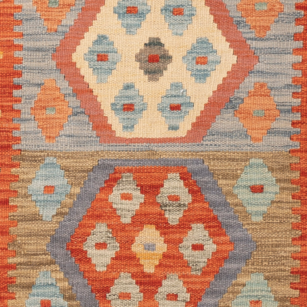 Kelim Teppich - Splash - 156 x 97 cm - bunt