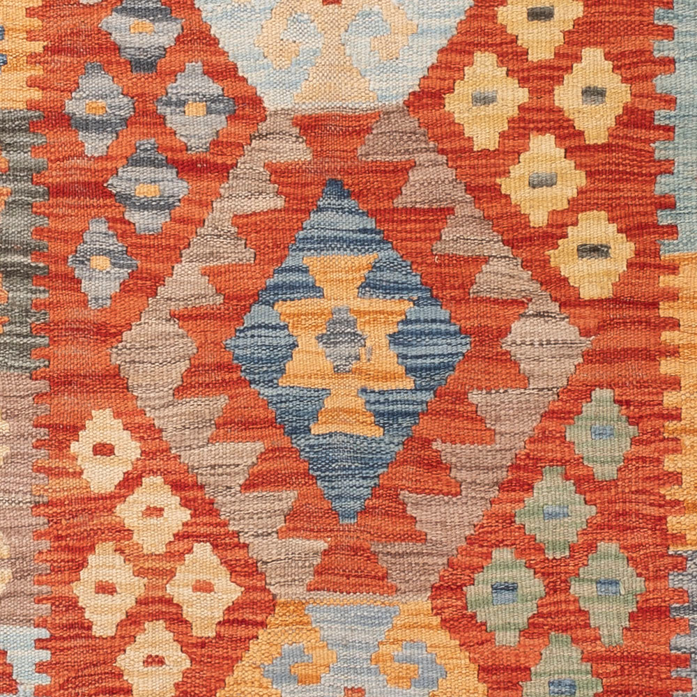 Kelim Teppich - Splash - 156 x 103 cm - bunt