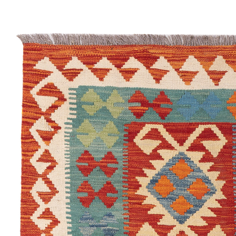 Kelim Teppich - Splash - 149 x 103 cm - bunt