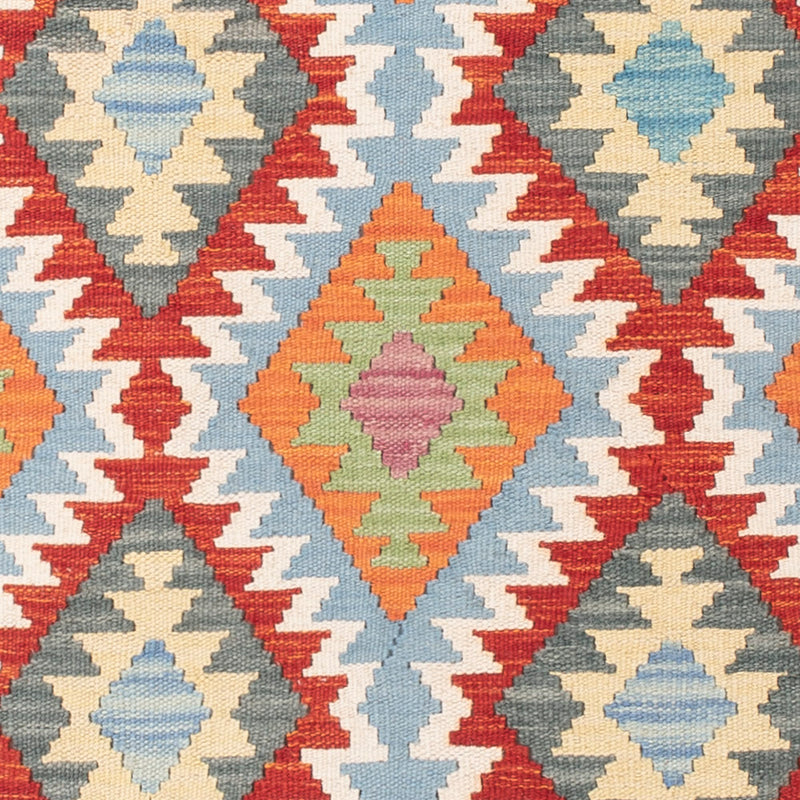 Kelim Teppich - Splash - 147 x 103 cm - bunt