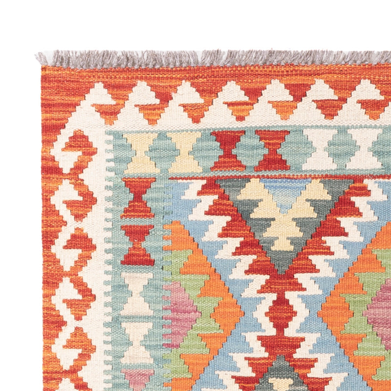 Kelim Teppich - Splash - 147 x 103 cm - bunt