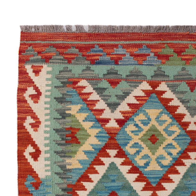 Kelim Teppich - Splash - 152 x 108 cm - bunt