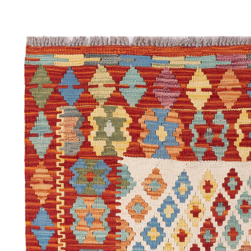 Kelim Teppich - Splash - 155 x 102 cm - bunt