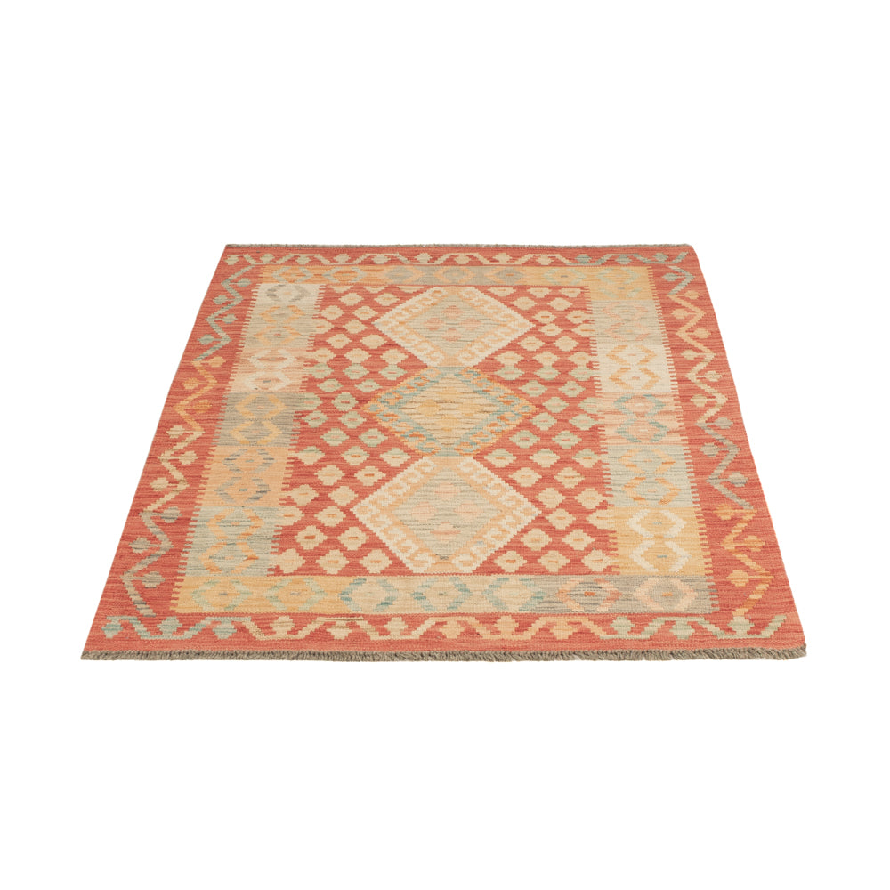 Kelim Teppich - Splash - 154 x 101 cm - bunt