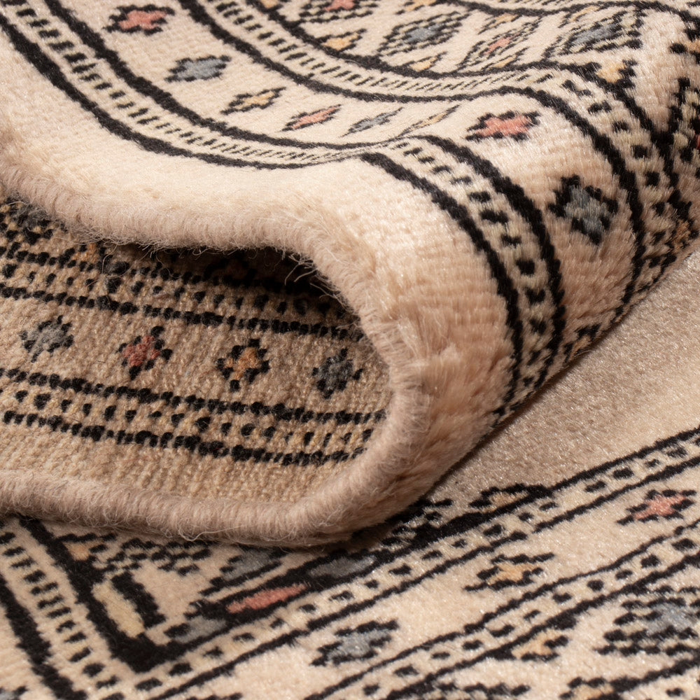 Pakistan Teppich - 94 x 61 cm - creme
