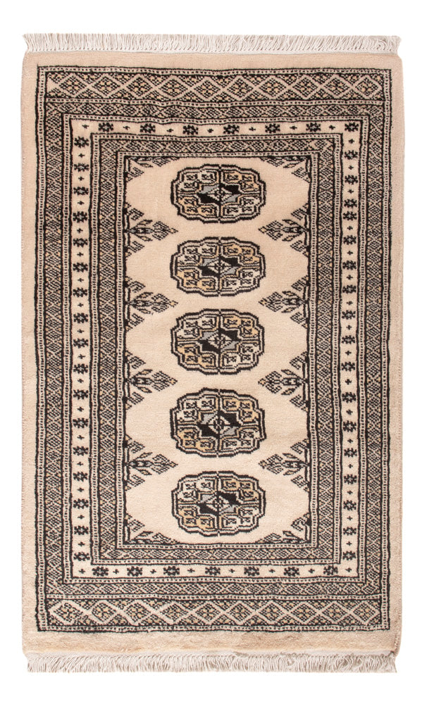 Pakistan Teppich - 96 x 61 cm - creme