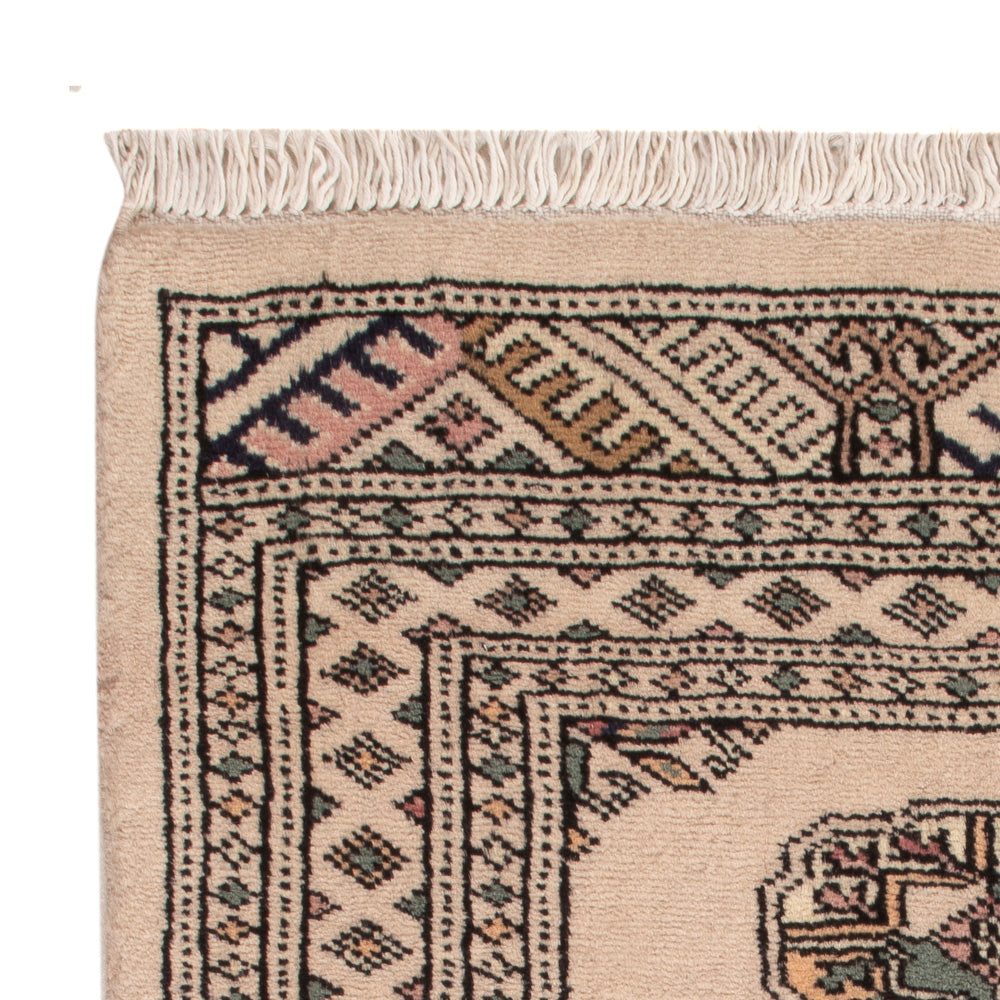 Pakistan Teppich - 91 x 65 cm - creme