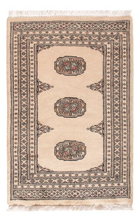 Pakistan Teppich - 89 x 63 cm - creme