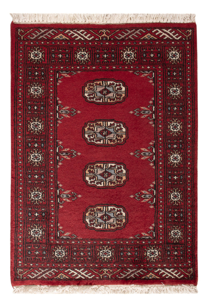 Pakistan Teppich - 83 x 62 cm - rot