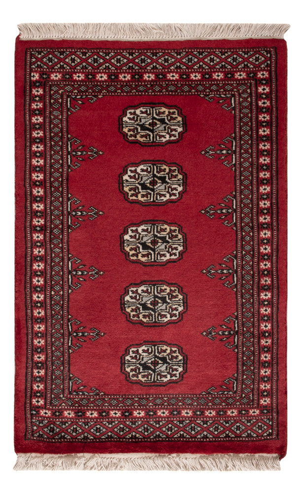 Pakistan Teppich - 95 x 62 cm - rot