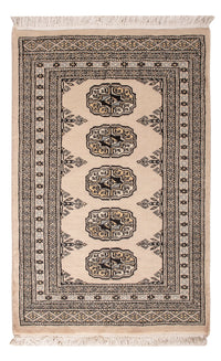 Pakistan Teppich - 90 x 62 cm - creme